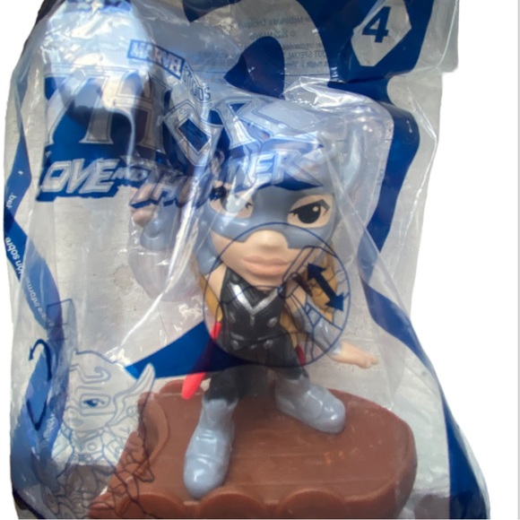 McDonald’s Set of Two Thor Love and Thunder Happy Meal Toys - Picture 3 of 3